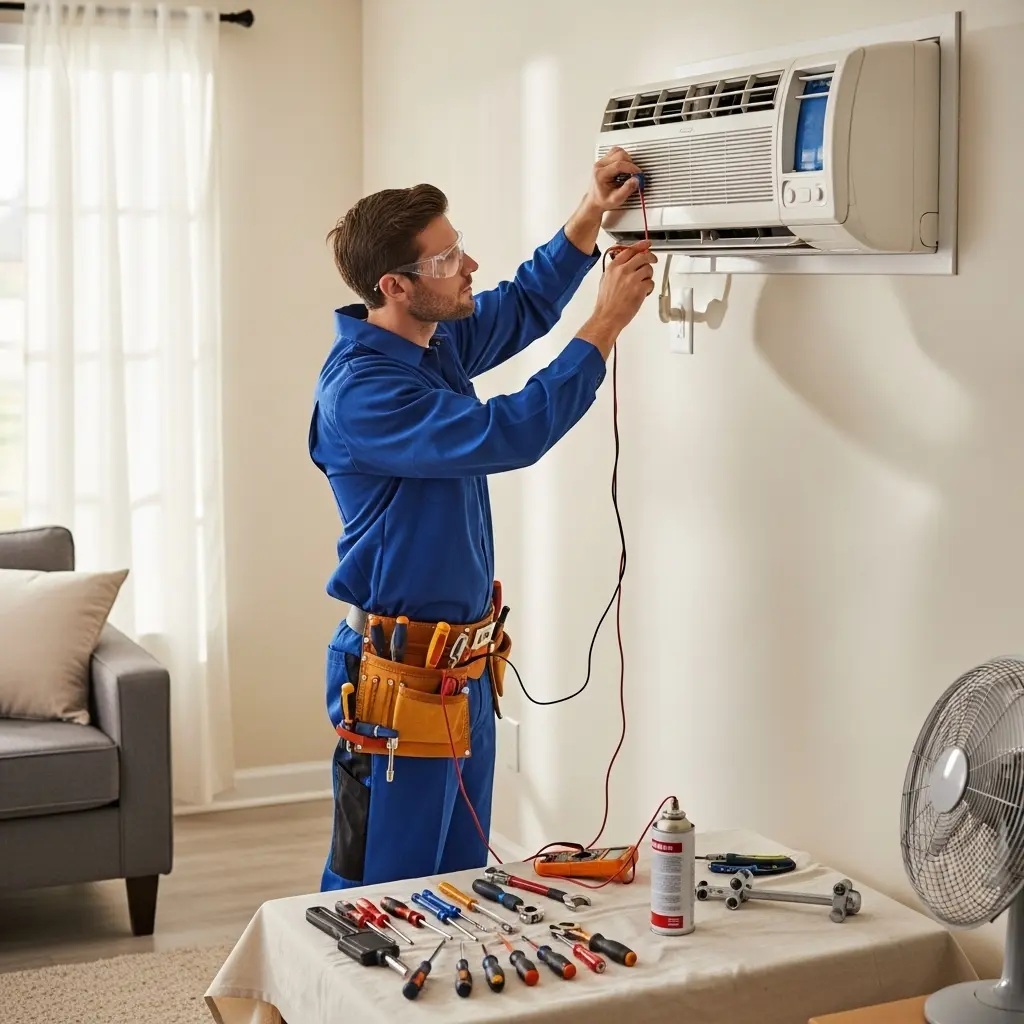 Çekmeköy Eminçelik Eminçelik klima gaz dolumu ve bakım – Enerji verimliliği artırıldı. - Teknik servis örneği